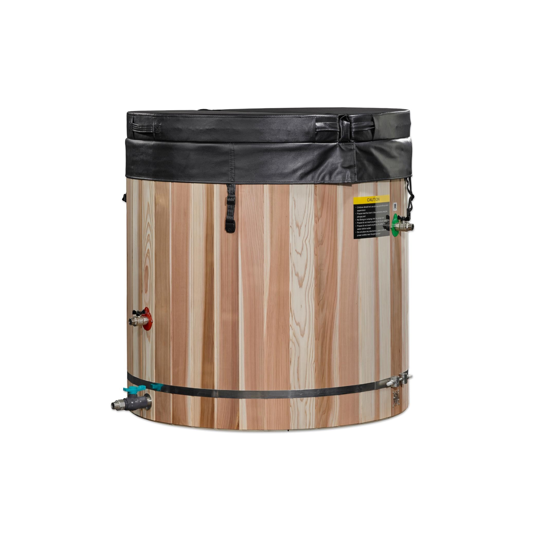 Oval Barrel Tub Cold Plunge