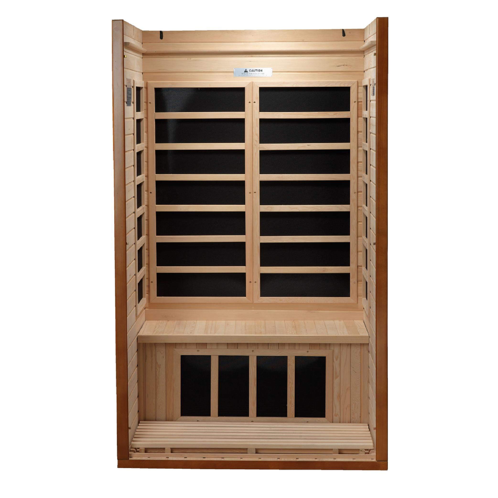 Barcelona 1-2-person Low EMF FAR Infrared Sauna