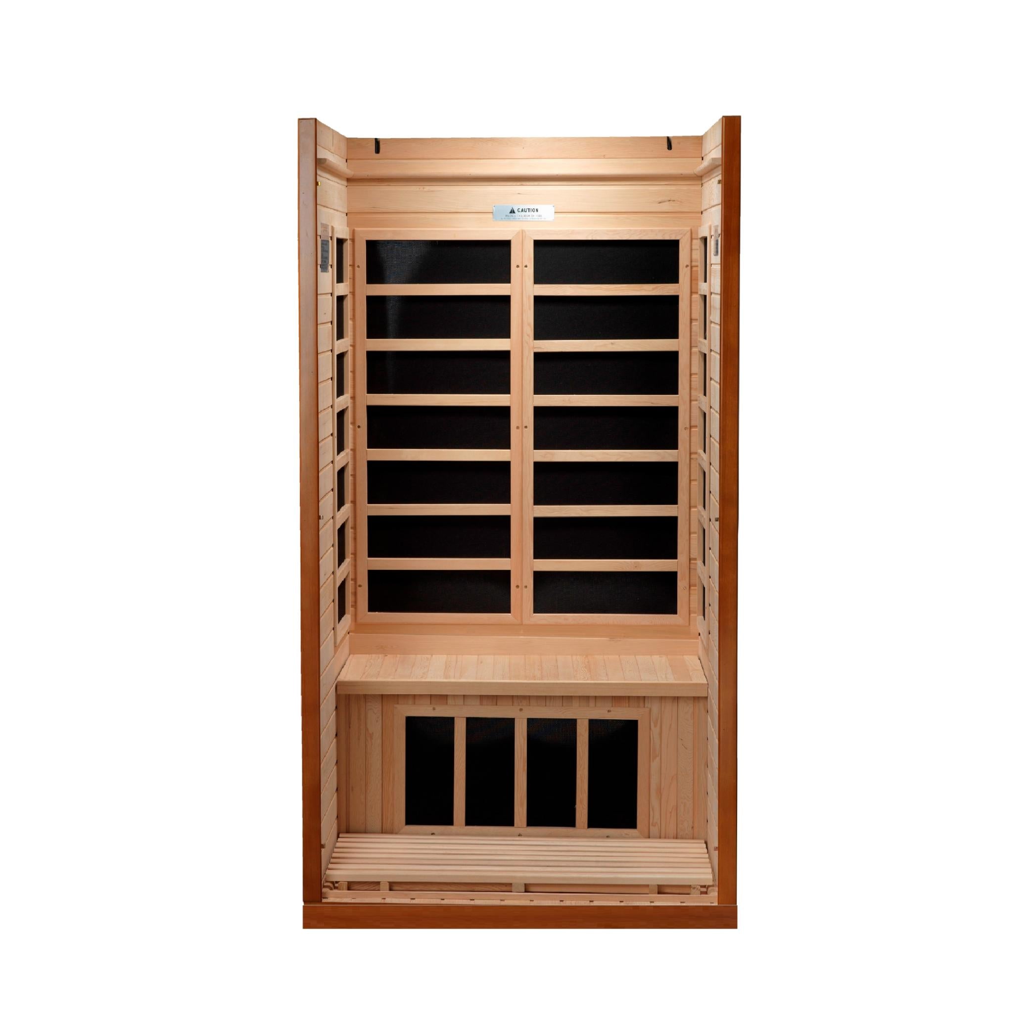 Barcelona Elite 1-2-person Ultra Low EMF FAR Infrared Sauna