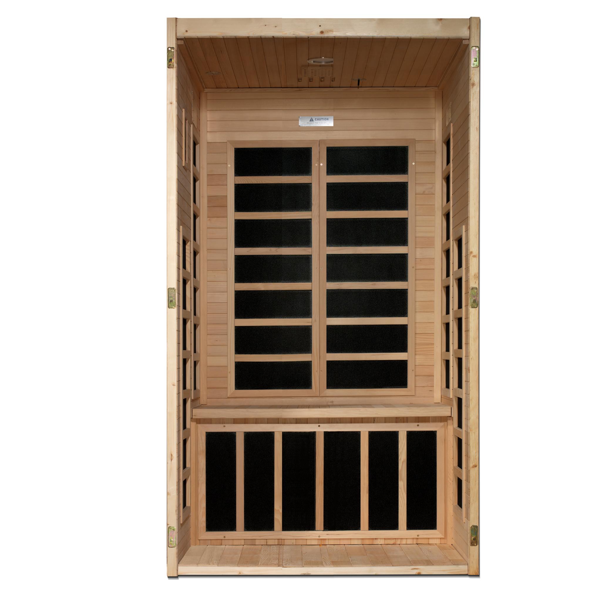 Gracia Elite 1-2-person Ultra Low EMF FAR Infrared Sauna