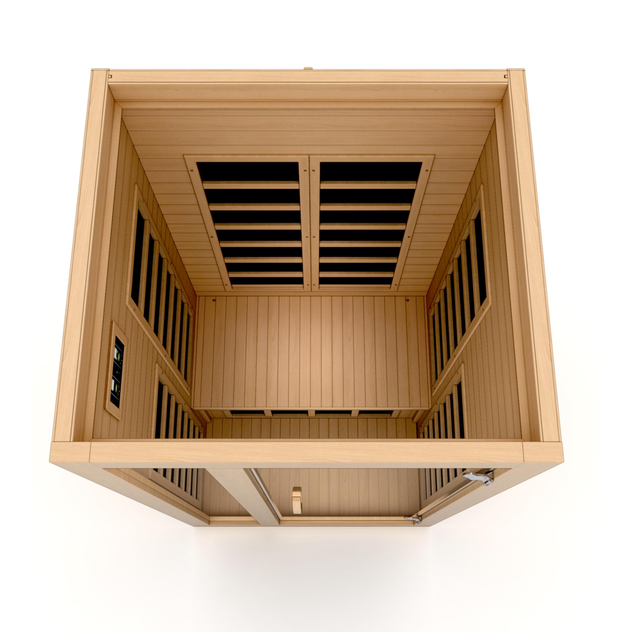 Gracia Elite 1-2-person Ultra Low EMF FAR Infrared Sauna