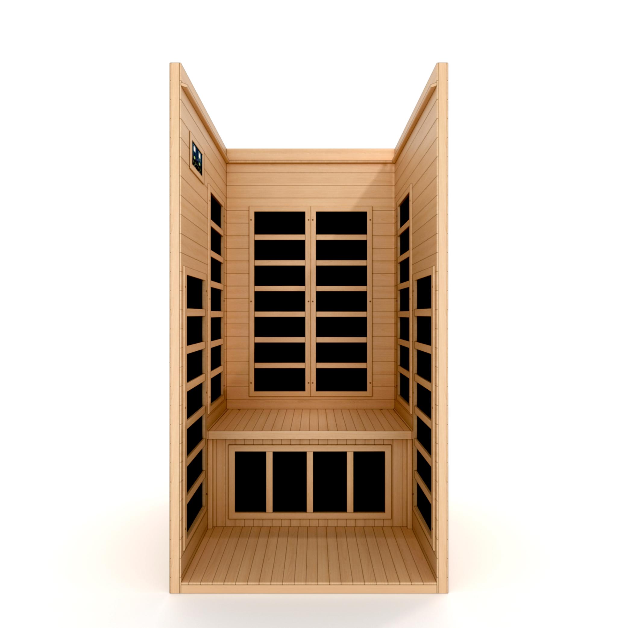 Gracia Elite 1-2-person Ultra Low EMF FAR Infrared Sauna