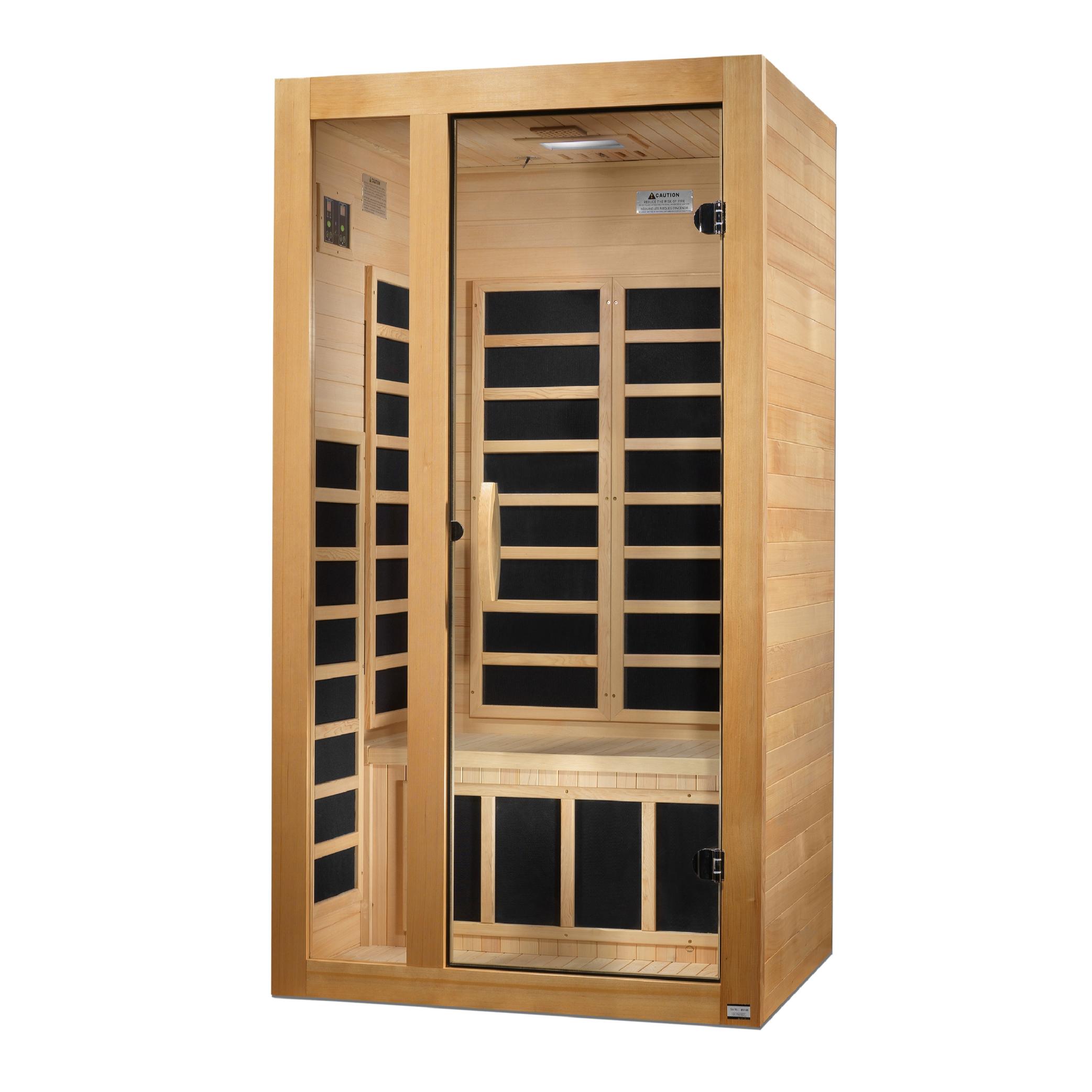 Gracia Elite 1-2-person Ultra Low EMF FAR Infrared Sauna