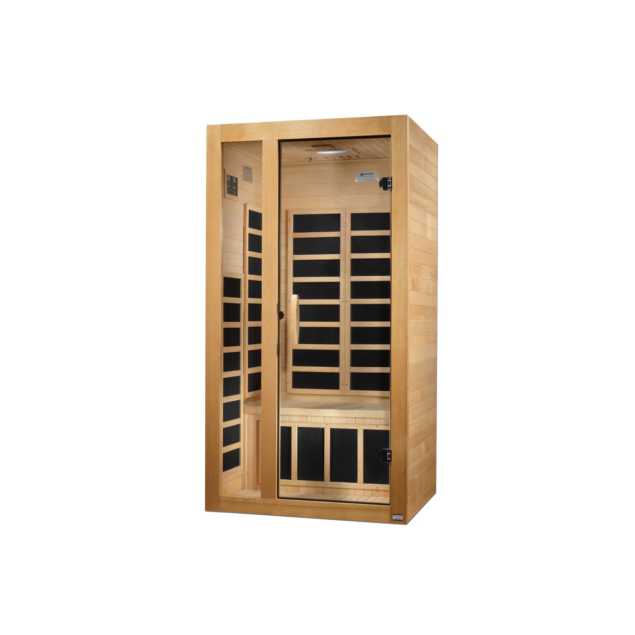 Gracia 1-2-person Low EMF FAR Infrared Sauna