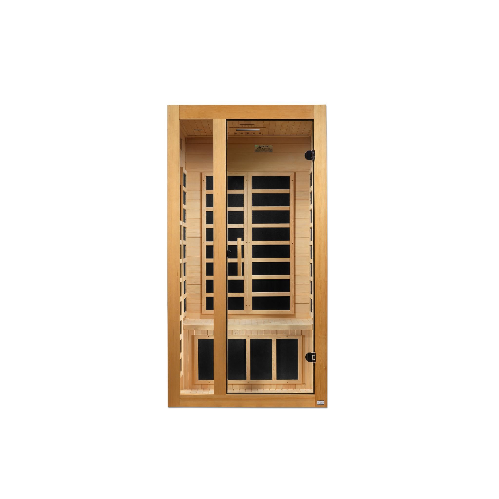 Gracia 1-2-person Low EMF FAR Infrared Sauna