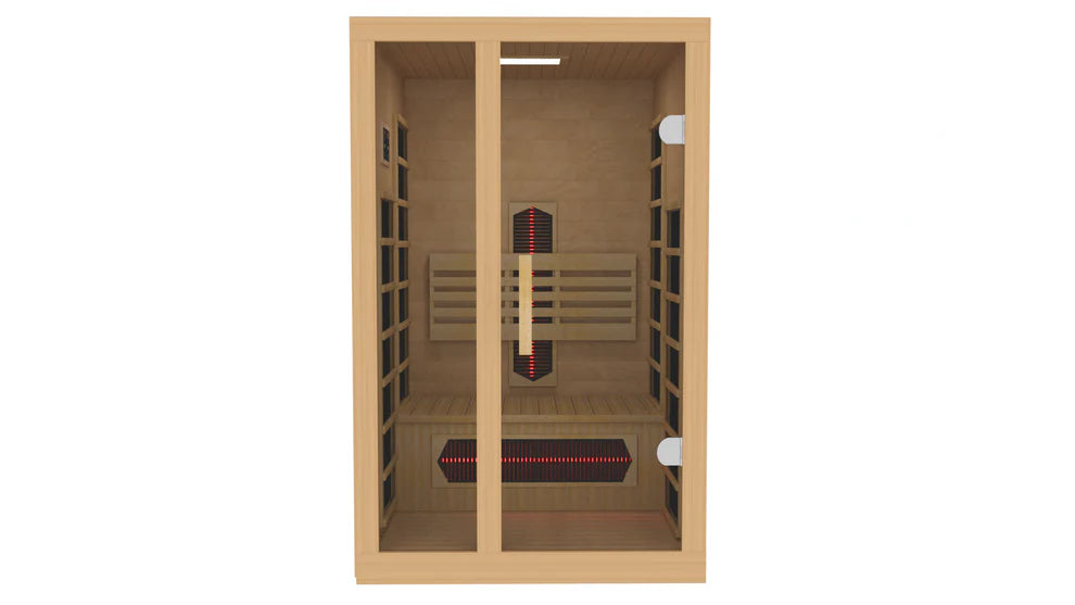 Gracia 1-2-Person Full Spectrum Near Zero EMF FAR Infrared Sauna
