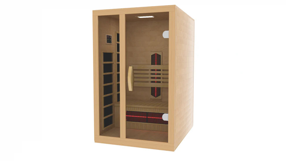 Gracia 1-2-Person Full Spectrum Near Zero EMF FAR Infrared Sauna