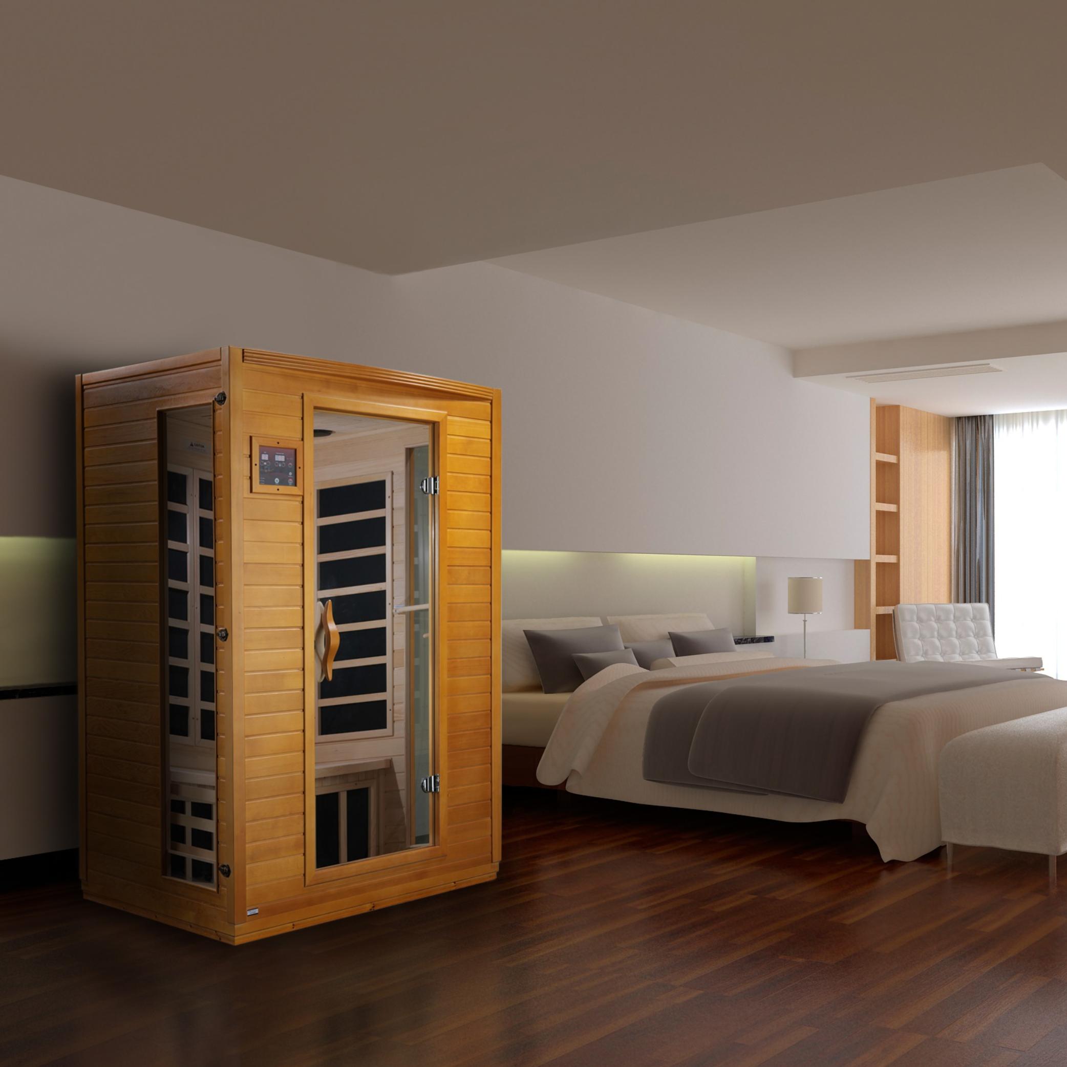 Versailles Elite 2-person Ultra Low EMF FAR Infrared Sauna