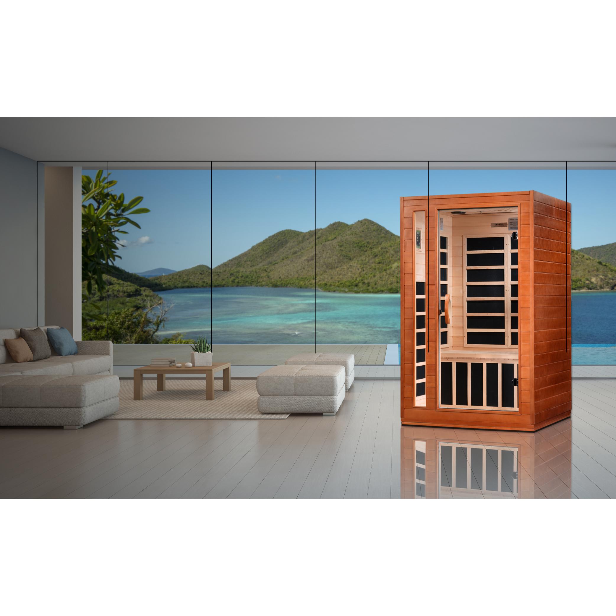 Cordoba 2-person Low EMF FAR Infrared Sauna