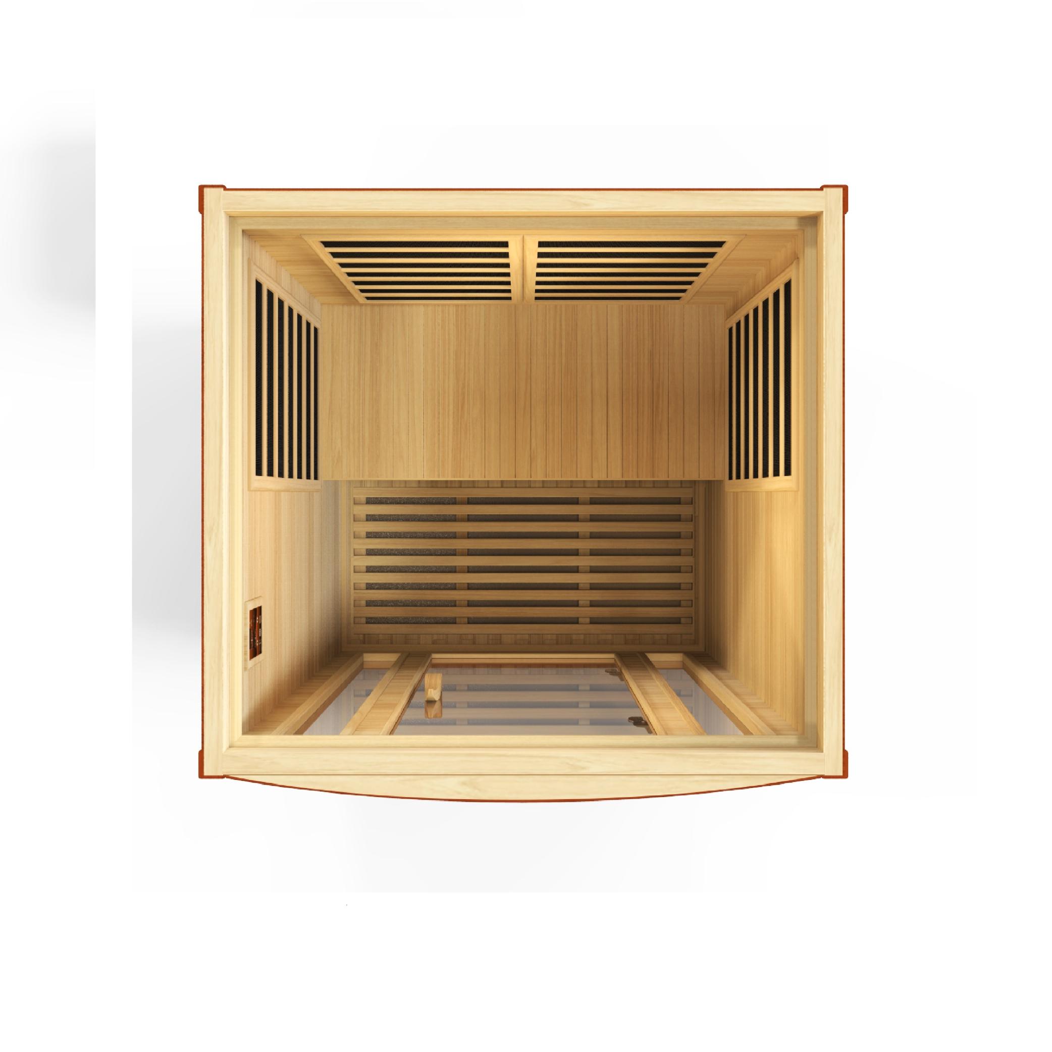 San Marino 2-person Low EMF FAR Infrared Sauna