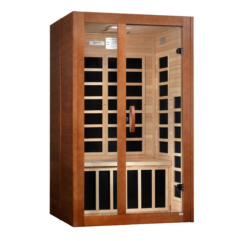 Santiago Elite 2-person Ultra Low EMF FAR Infrared Sauna