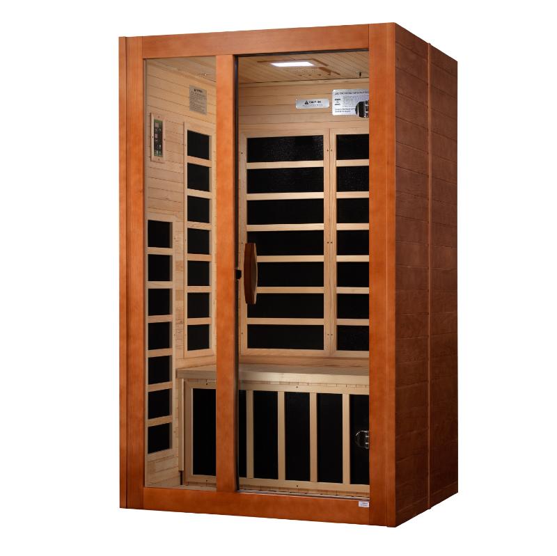 Santiago Elite 2-person Ultra Low EMF FAR Infrared Sauna