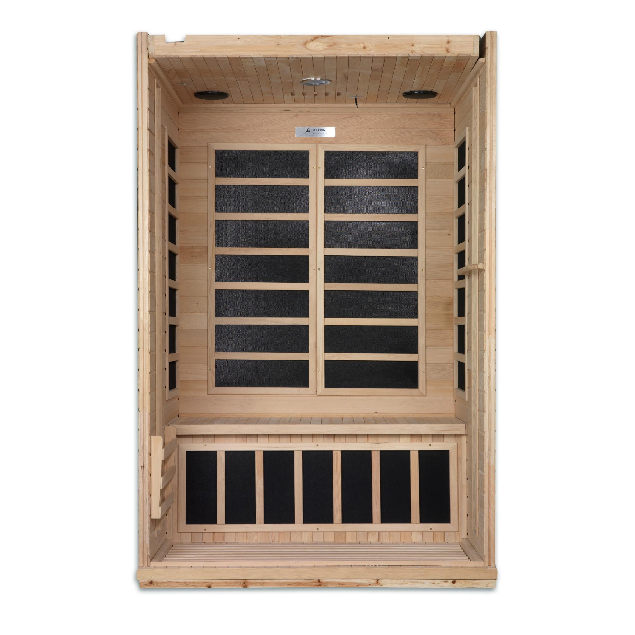 Venice 2-person Low EMF FAR Infrared Sauna