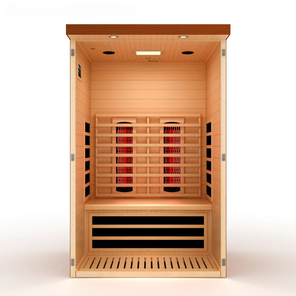 Llumeneres 2-Person Full Spectrum Near Zero EMF FAR Infrared Sauna