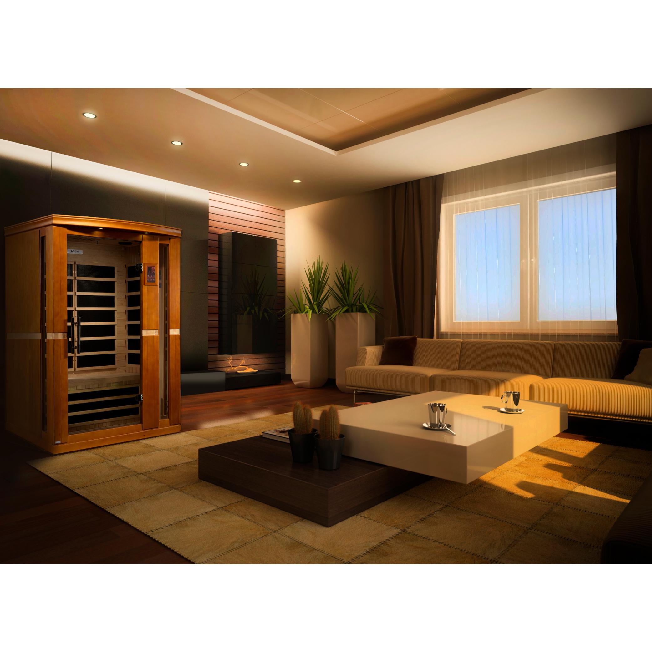 Vittoria 2-person Low EMF FAR Infrared Sauna