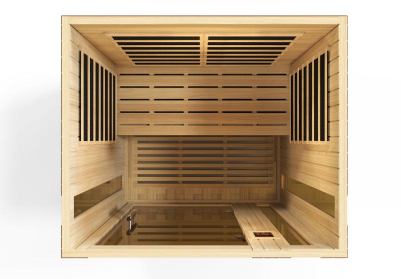 Vittoria Elite 2-person Ultra Low EMF FAR Infrared Sauna