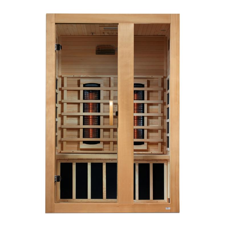 Serena 2-Person Full Spectrum Near Zero EMF FAR Infrared Sauna