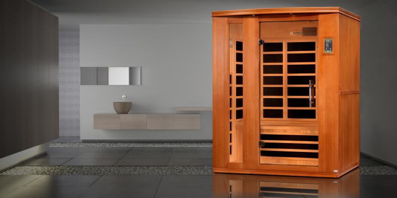 Lugano Elite 3-person Ultra Low EMF FAR Infrared Sauna