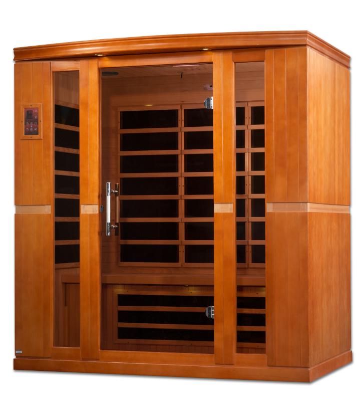 Bergamo Elite 4-person Ultra Low EMF FAR Infrared Sauna