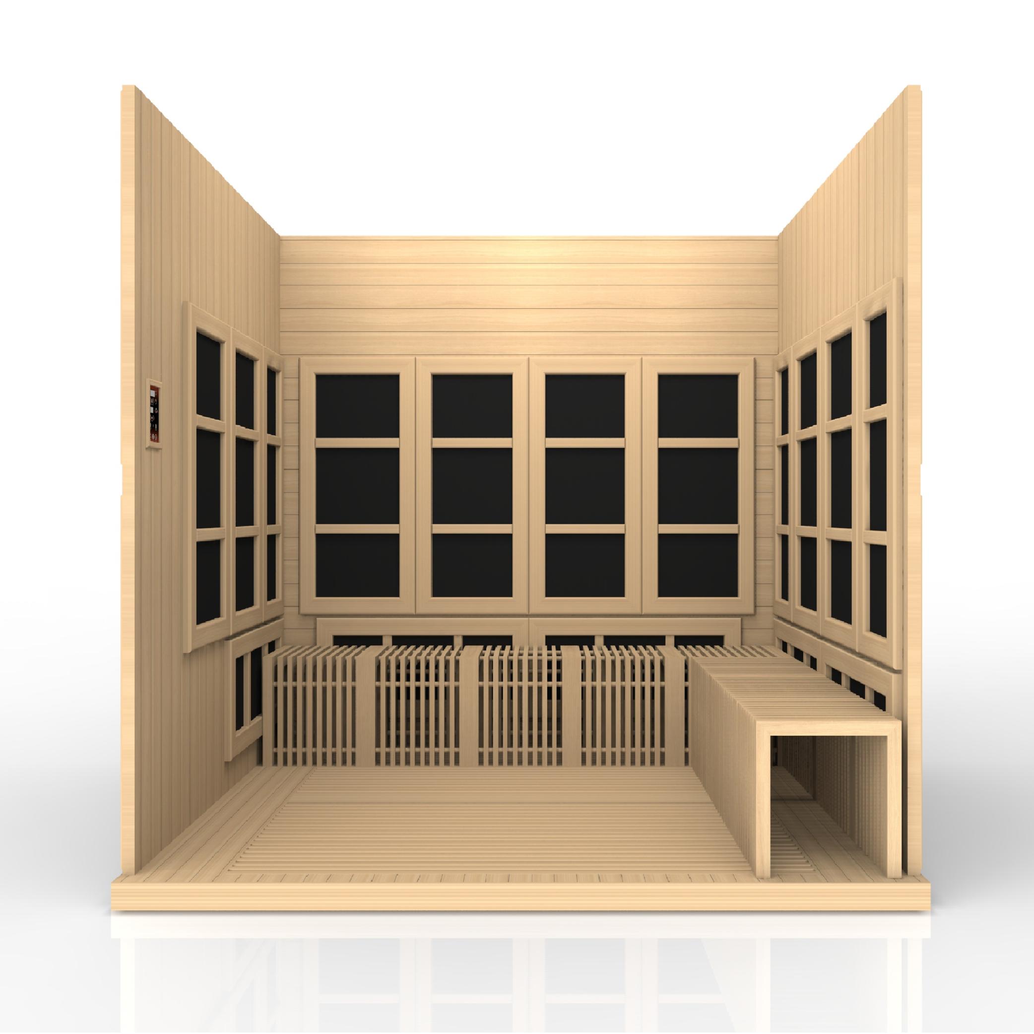 Catalonia 8-person PureTech™ Near Zero EMF FAR Infrared Sauna