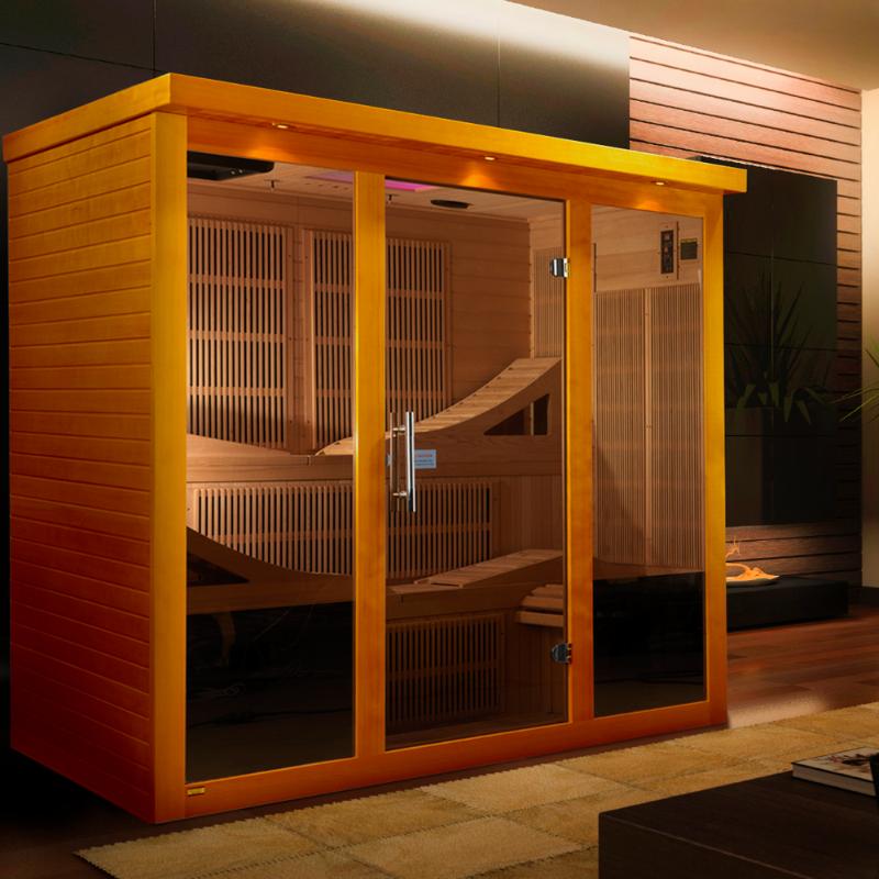 Cardoba 2-Person Full Spectrum Near Zero EMF FAR Infrared Sauna