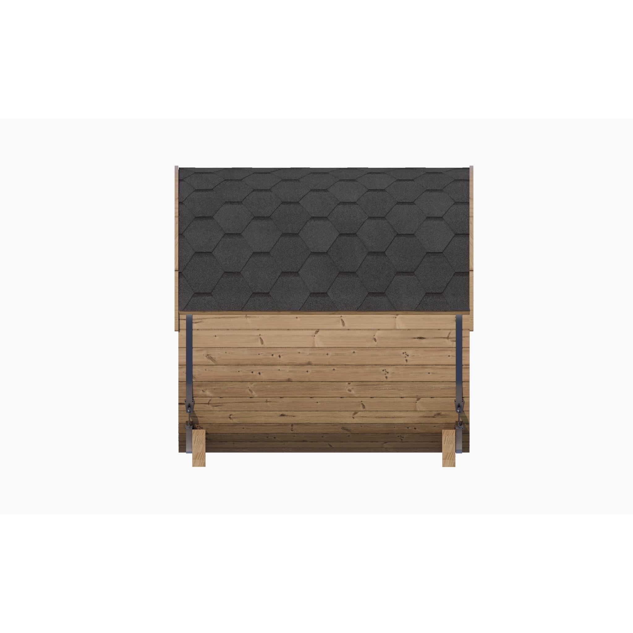 SaunaLife Model E7W Premium Outdoor Sauna | Up to 4 Persons