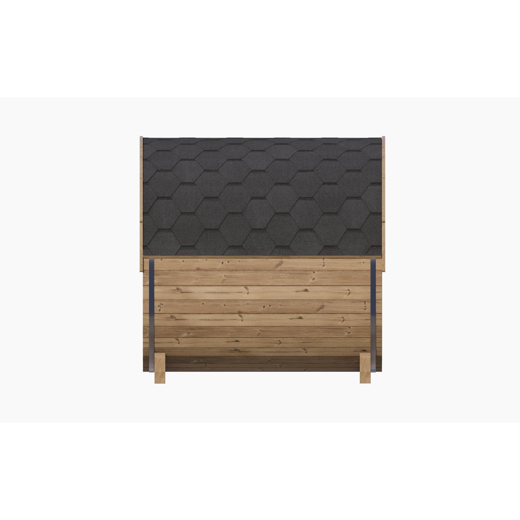 SaunaLife Model E7W Premium Outdoor Sauna | Up to 4 Persons