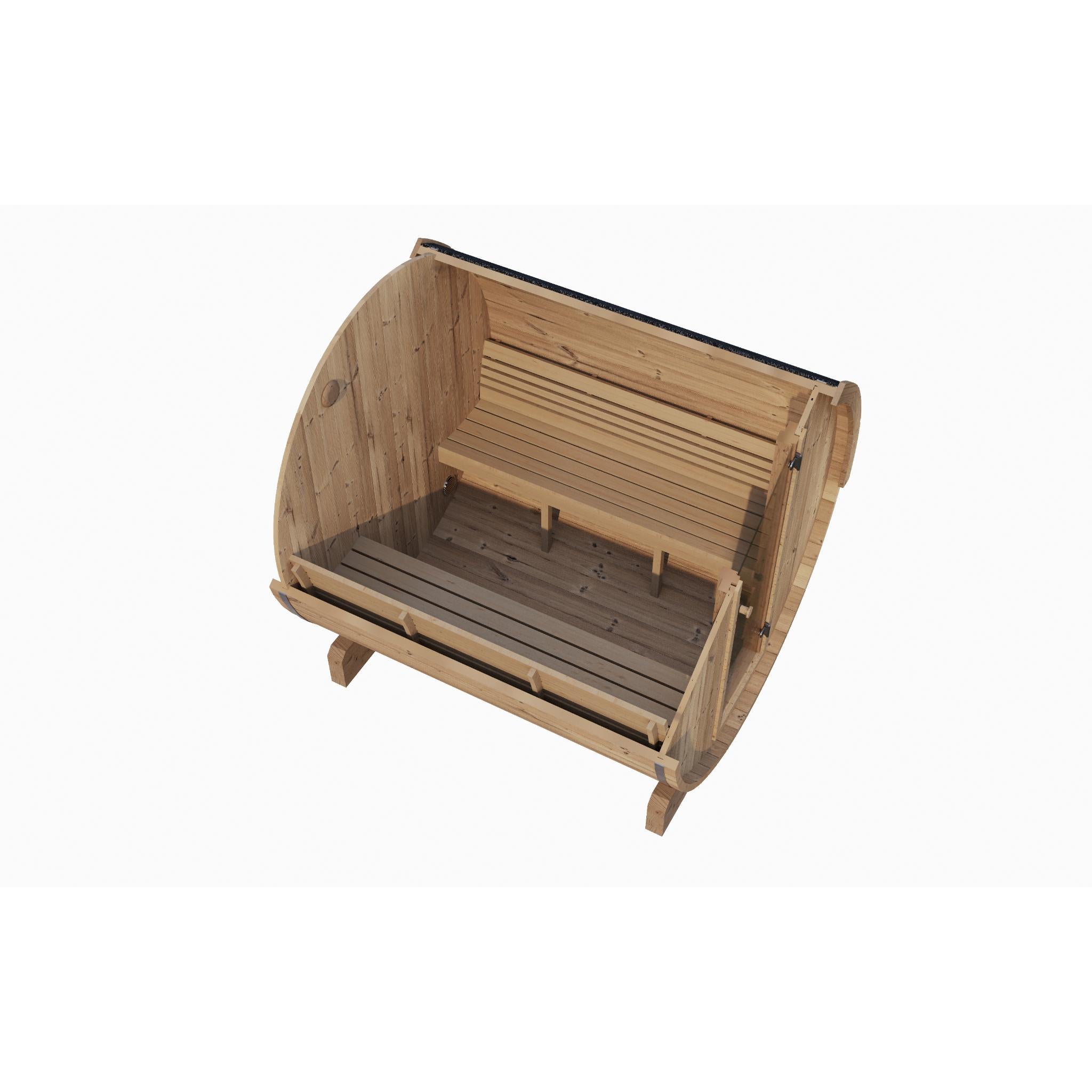 SaunaLife Model E8 Premium Outdoor Sauna | Up to 6 Persons
