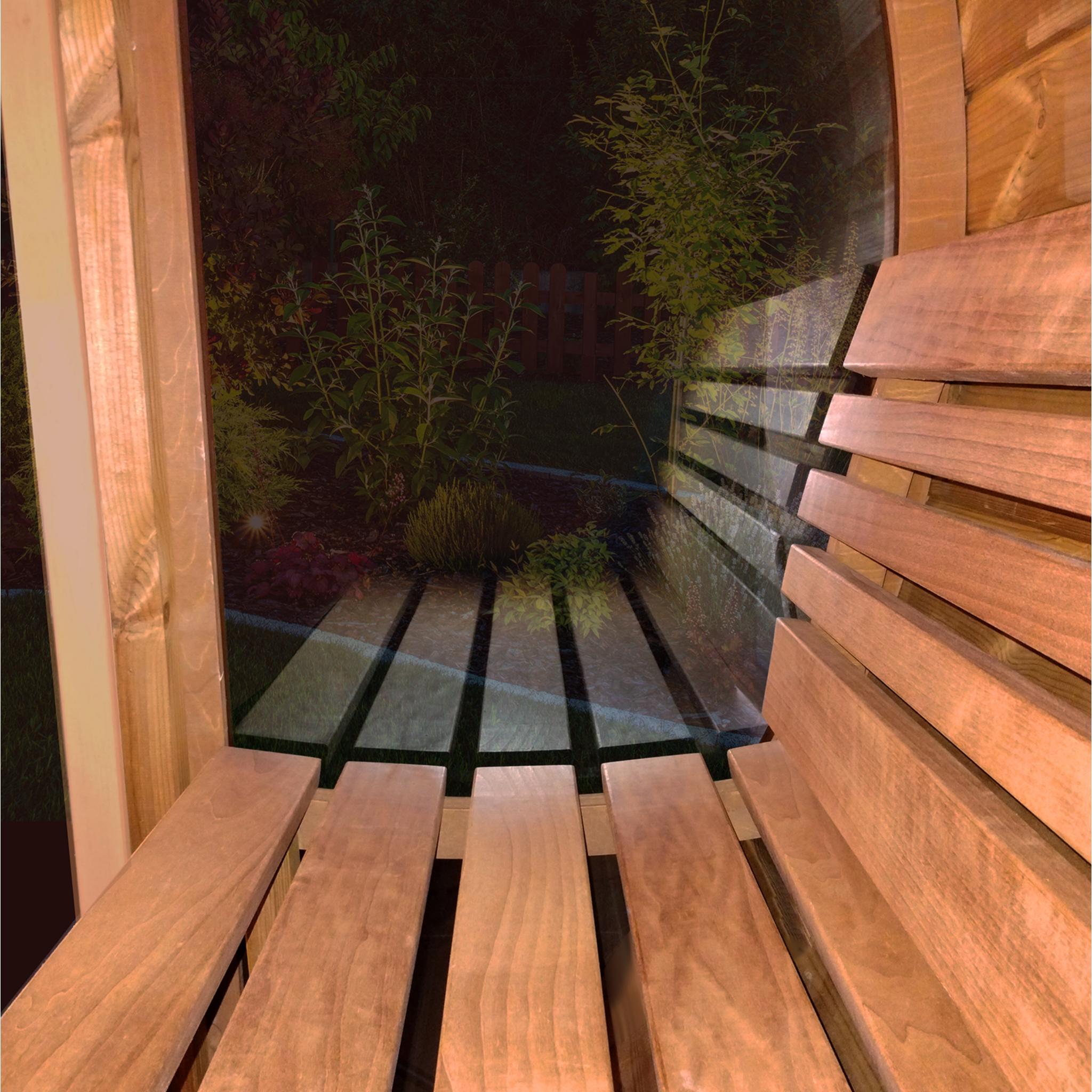SaunaLife Model E8G Premium Outdoor Sauna | Up to 6 Persons