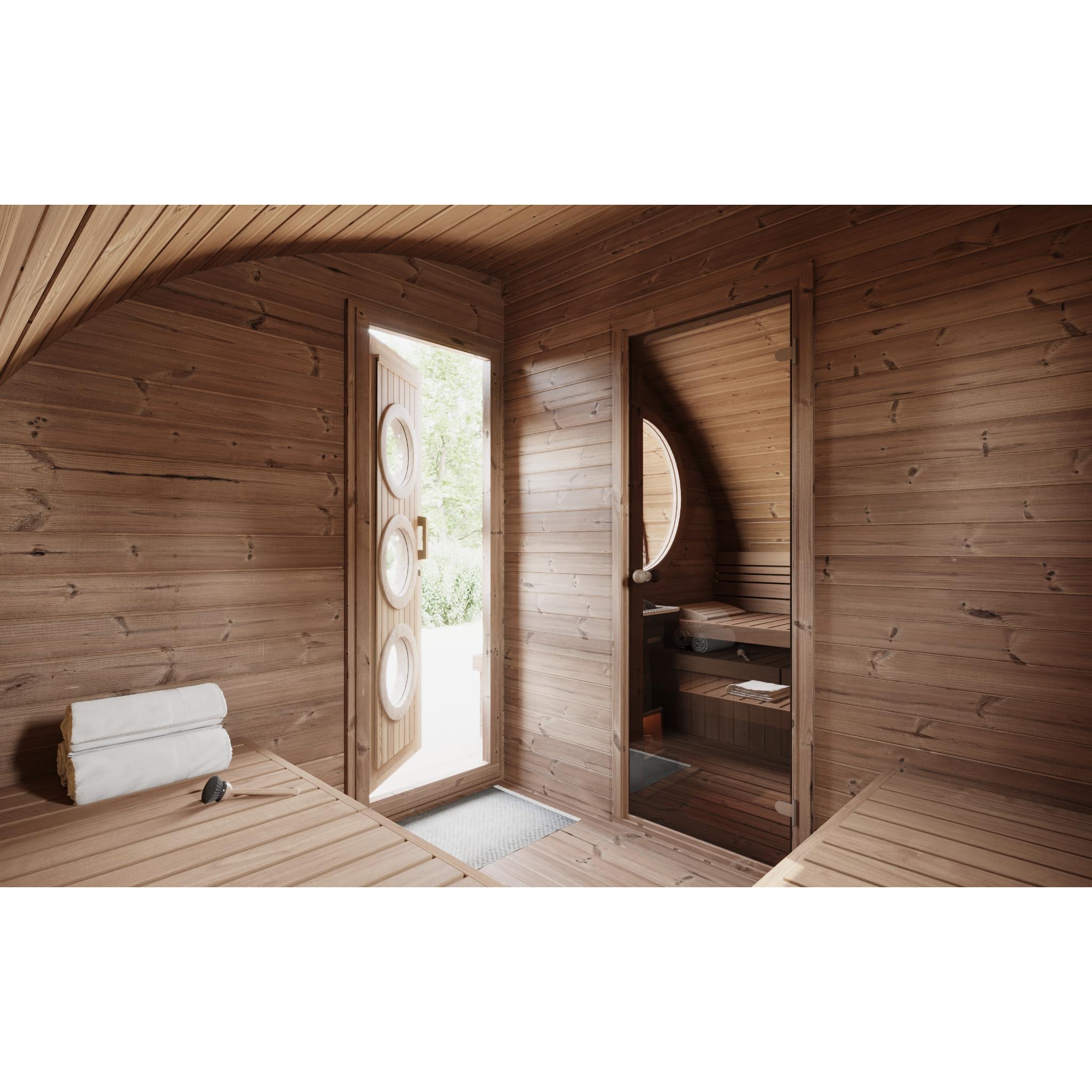 SaunaLife Model G11 Premium Outdoor Sauna | Up to 8 Persons