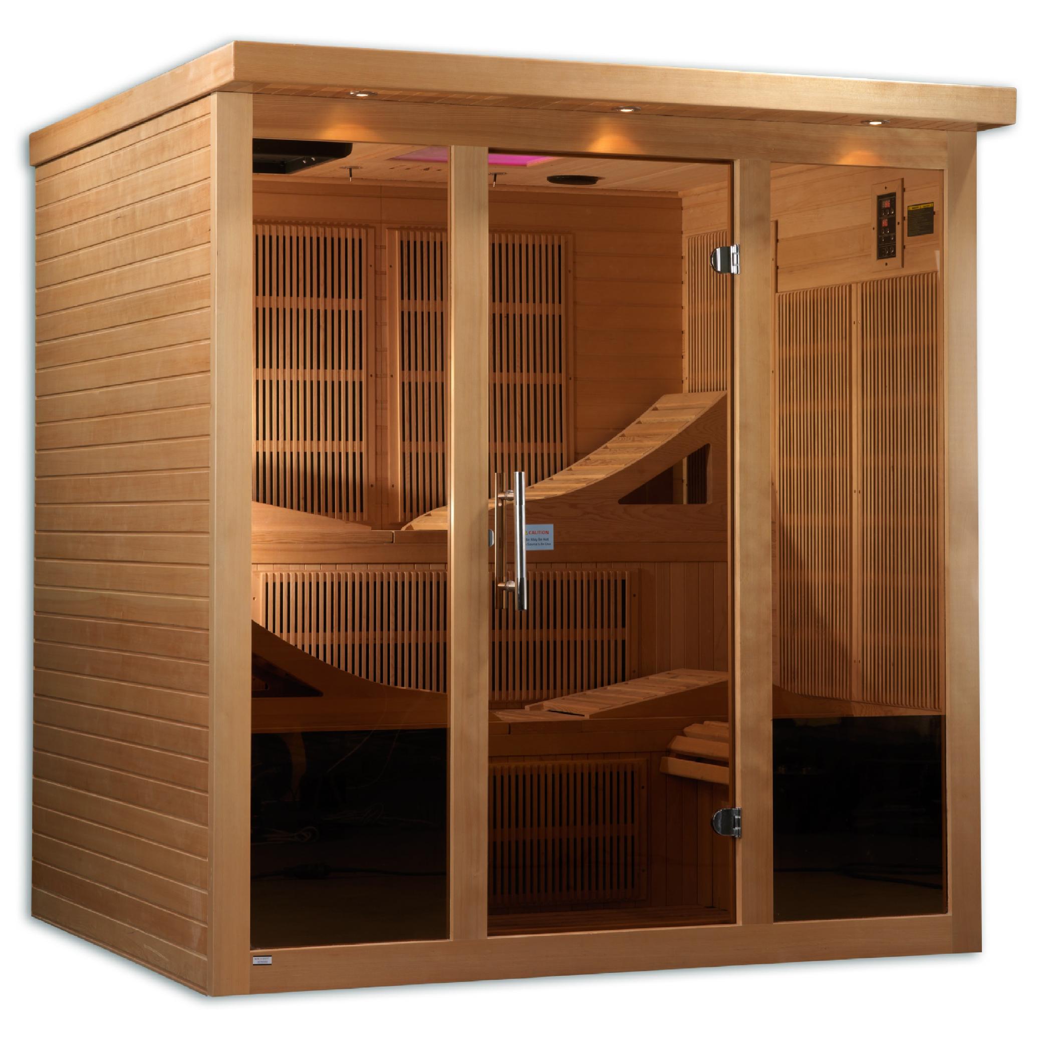 Monaco 6-person PureTech™ Near Zero Far Infrared Sauna
