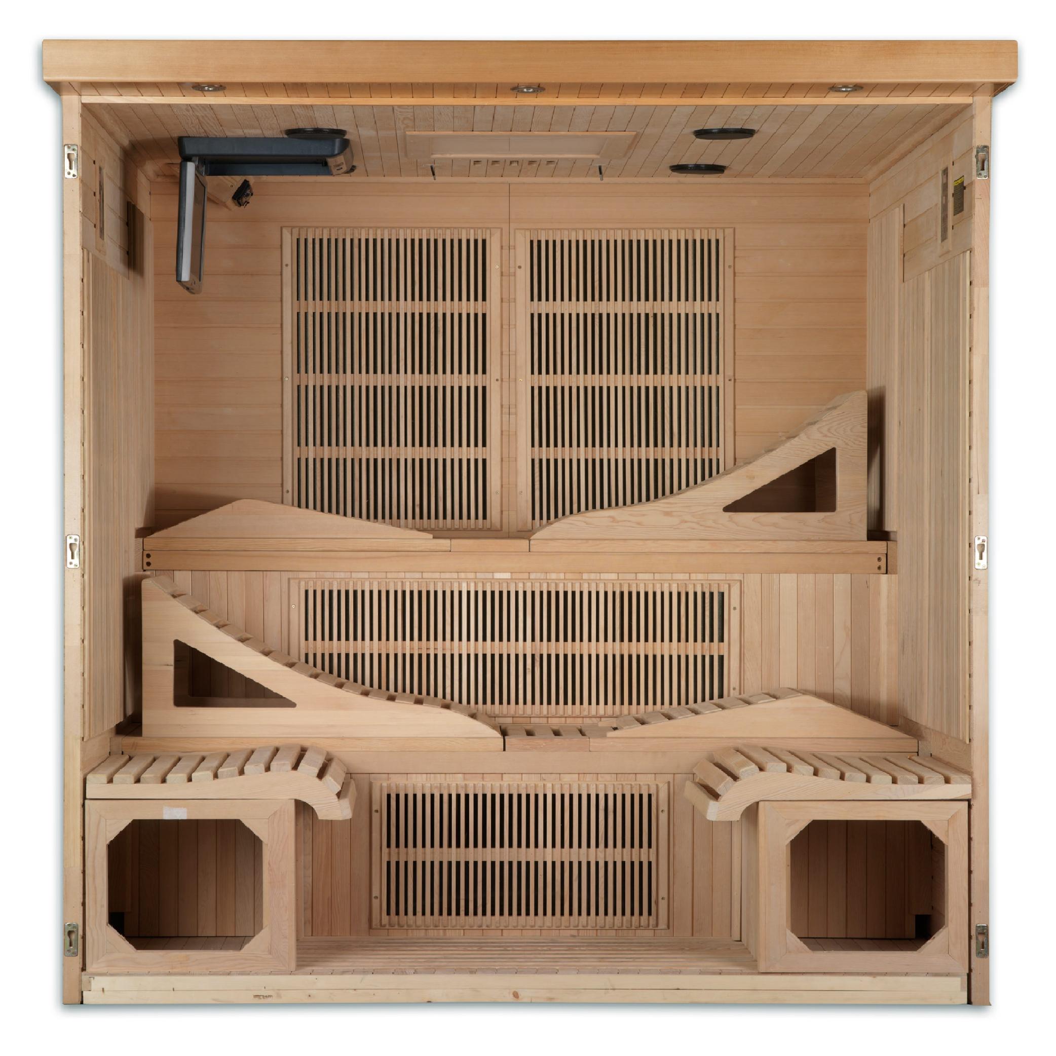 Monaco 6-person PureTech™ Near Zero Far Infrared Sauna