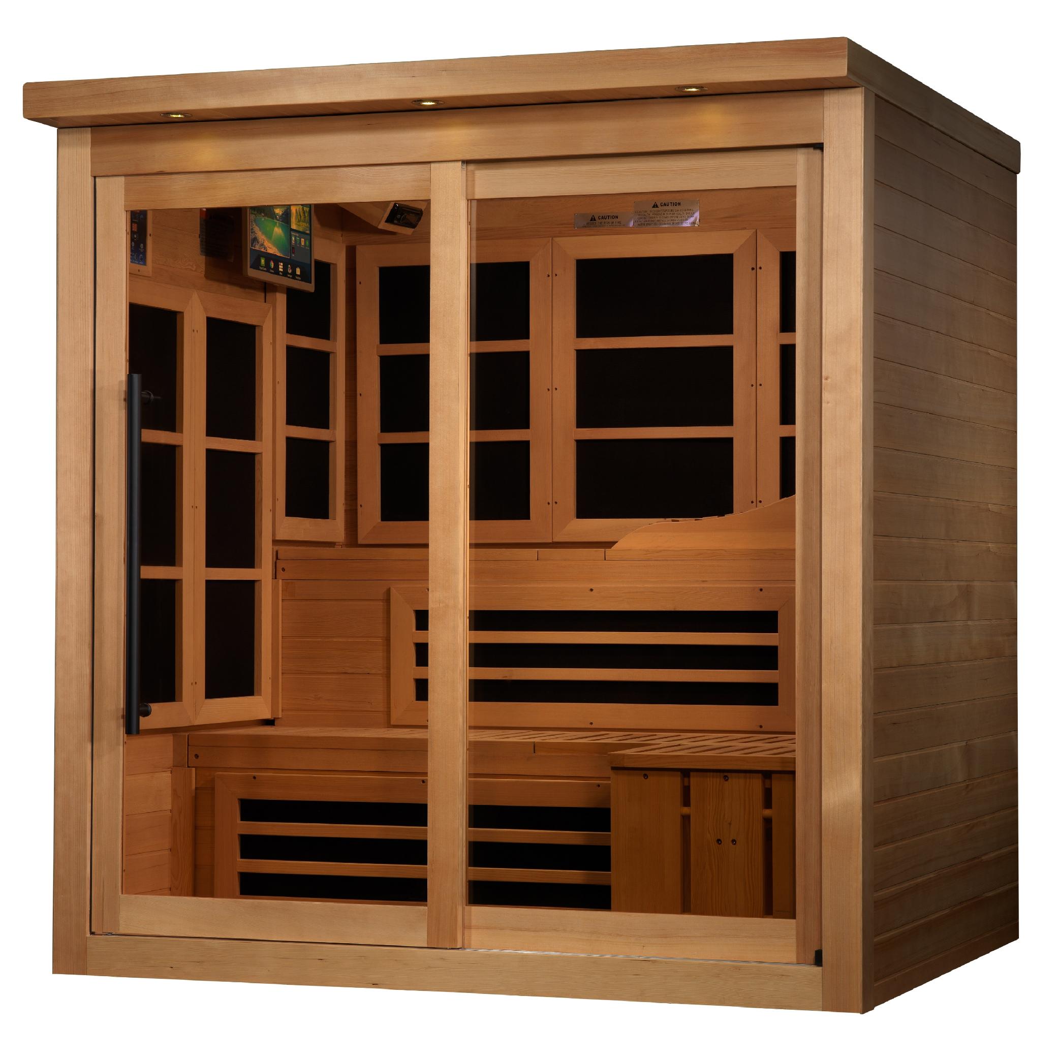 Monaco Limited Edition 6-person PureTech™ Near Zero Far Infrared Sauna