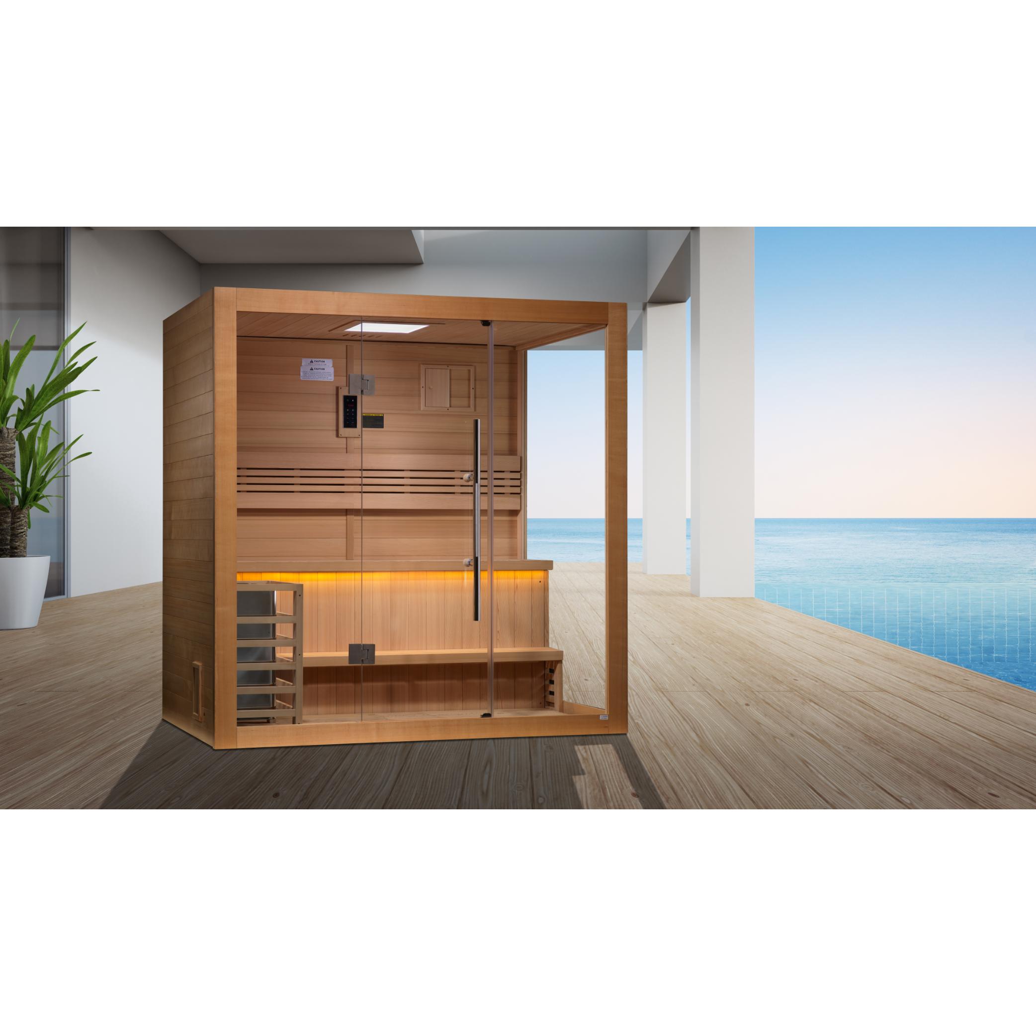 Forssa 3 Person Indoor Traditional Sauna