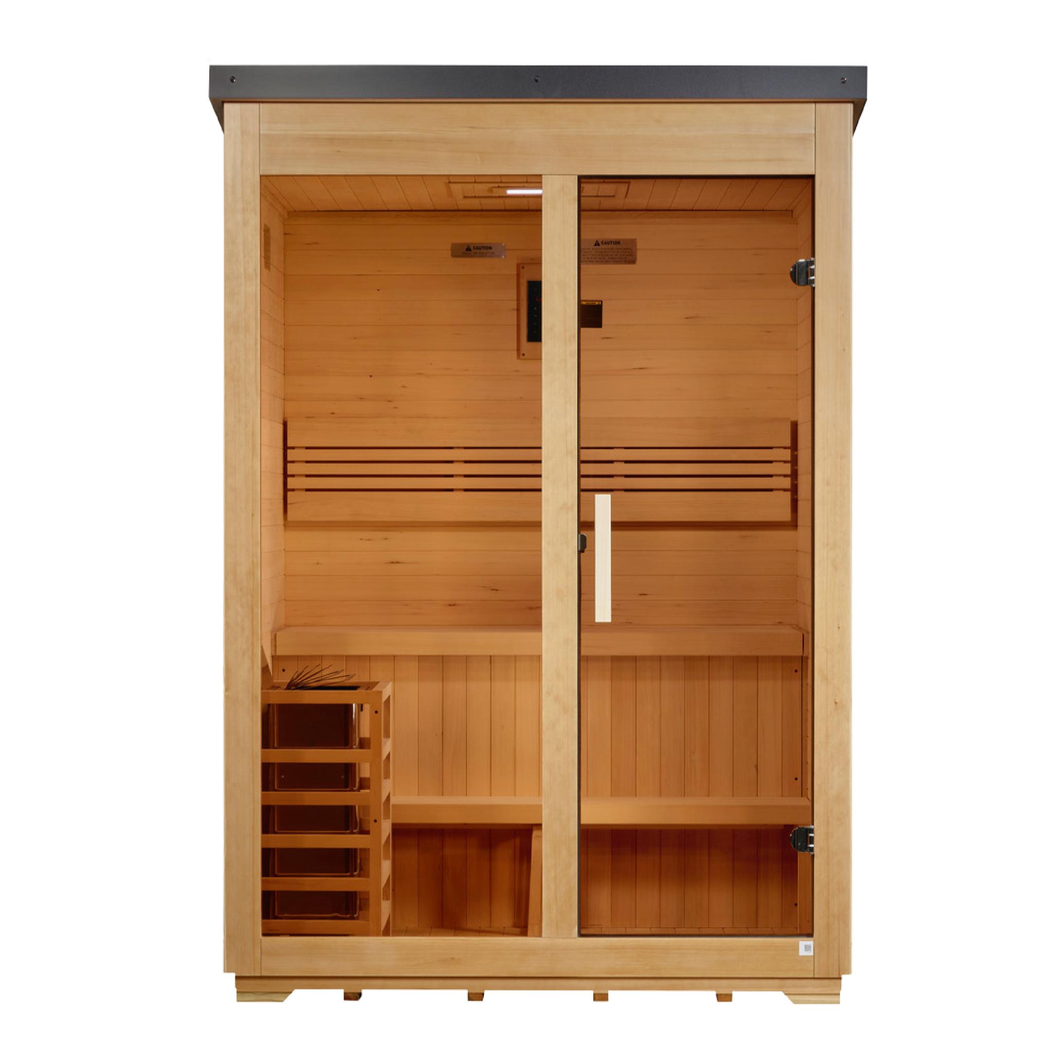 Golden Designs Arlberg | Hemlock Traditional Outdoor Sauna