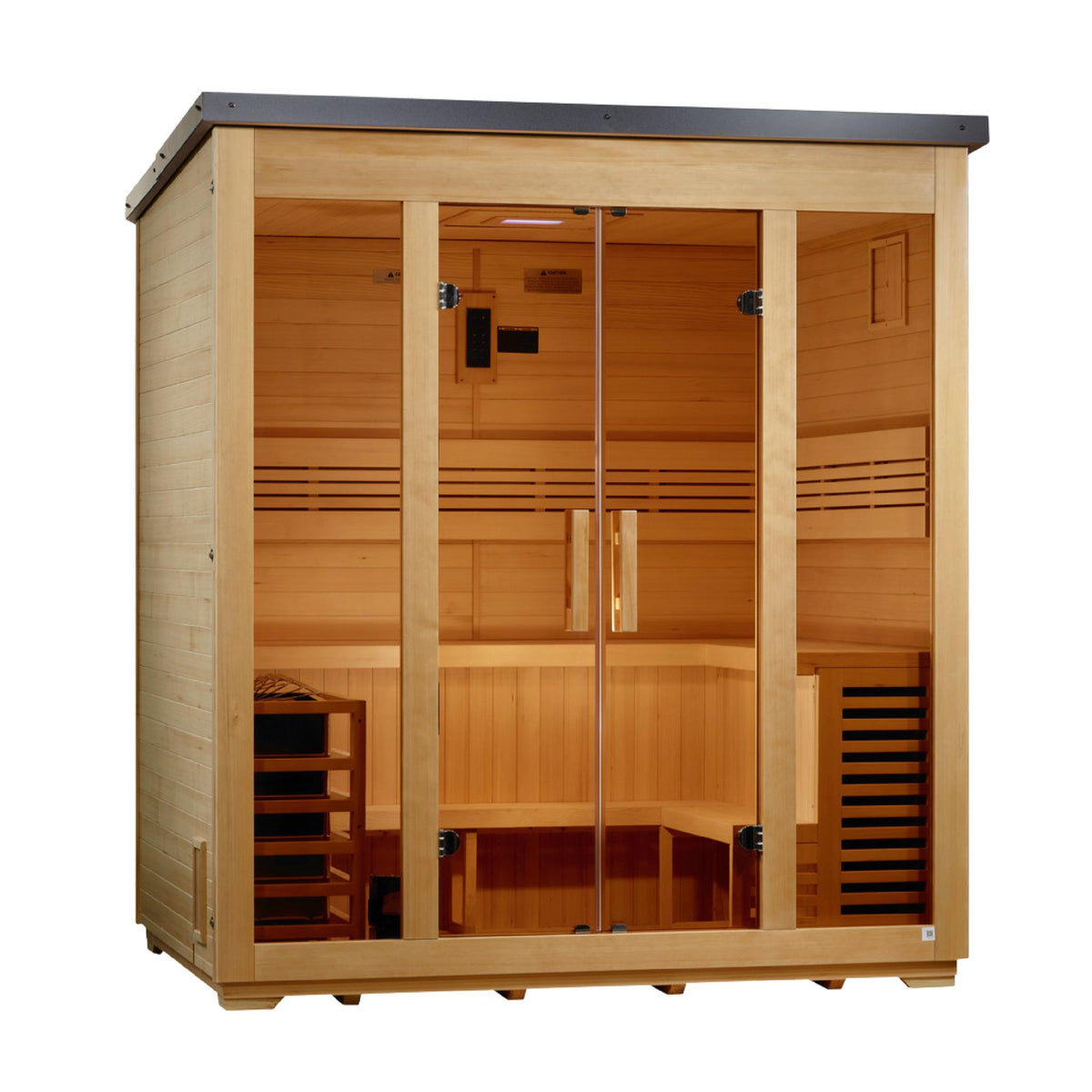 Golden Designs Vorarlberg | Hemlock Traditional Outdoor Sauna