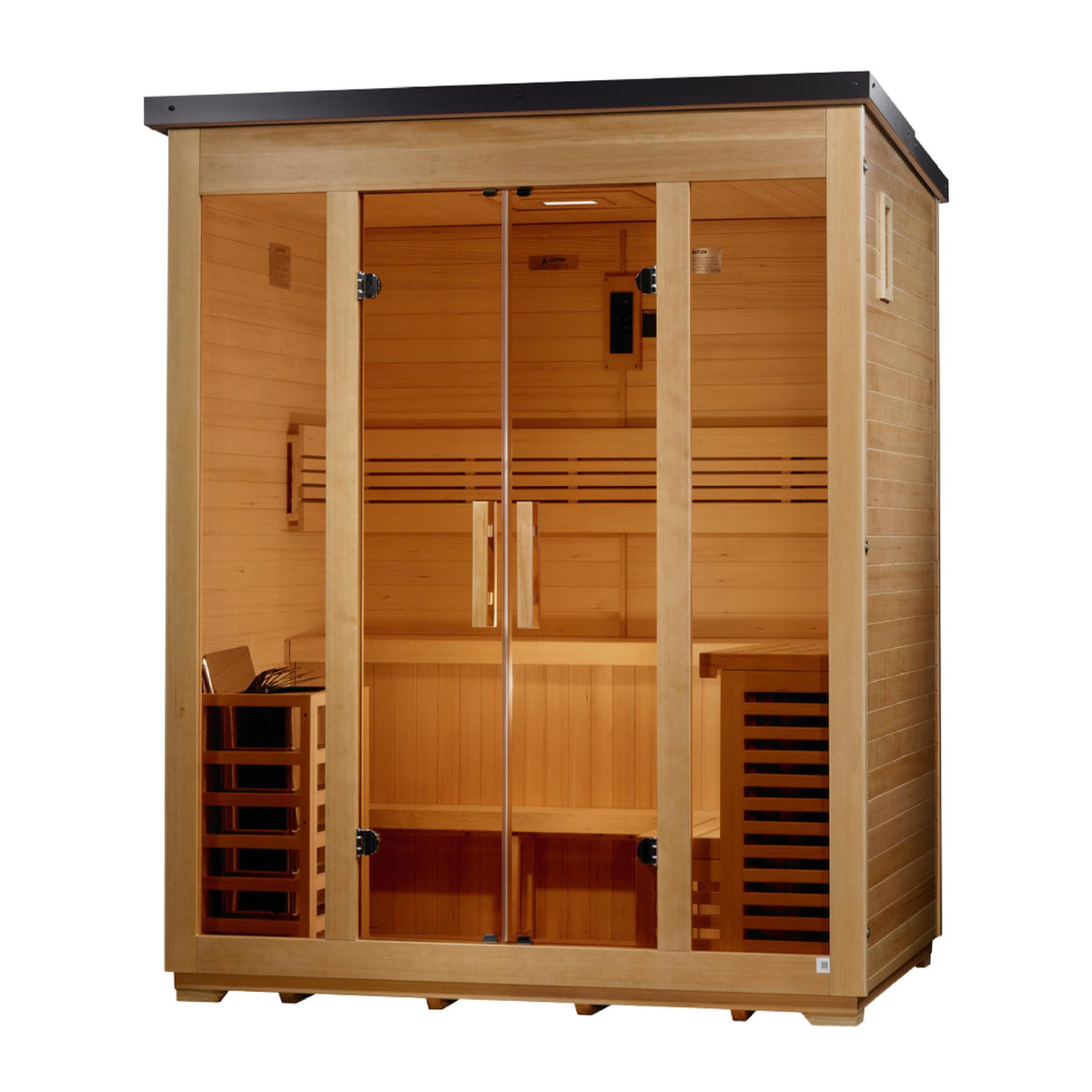 Golden Designs Vorarlberg | Hemlock Traditional Outdoor Sauna