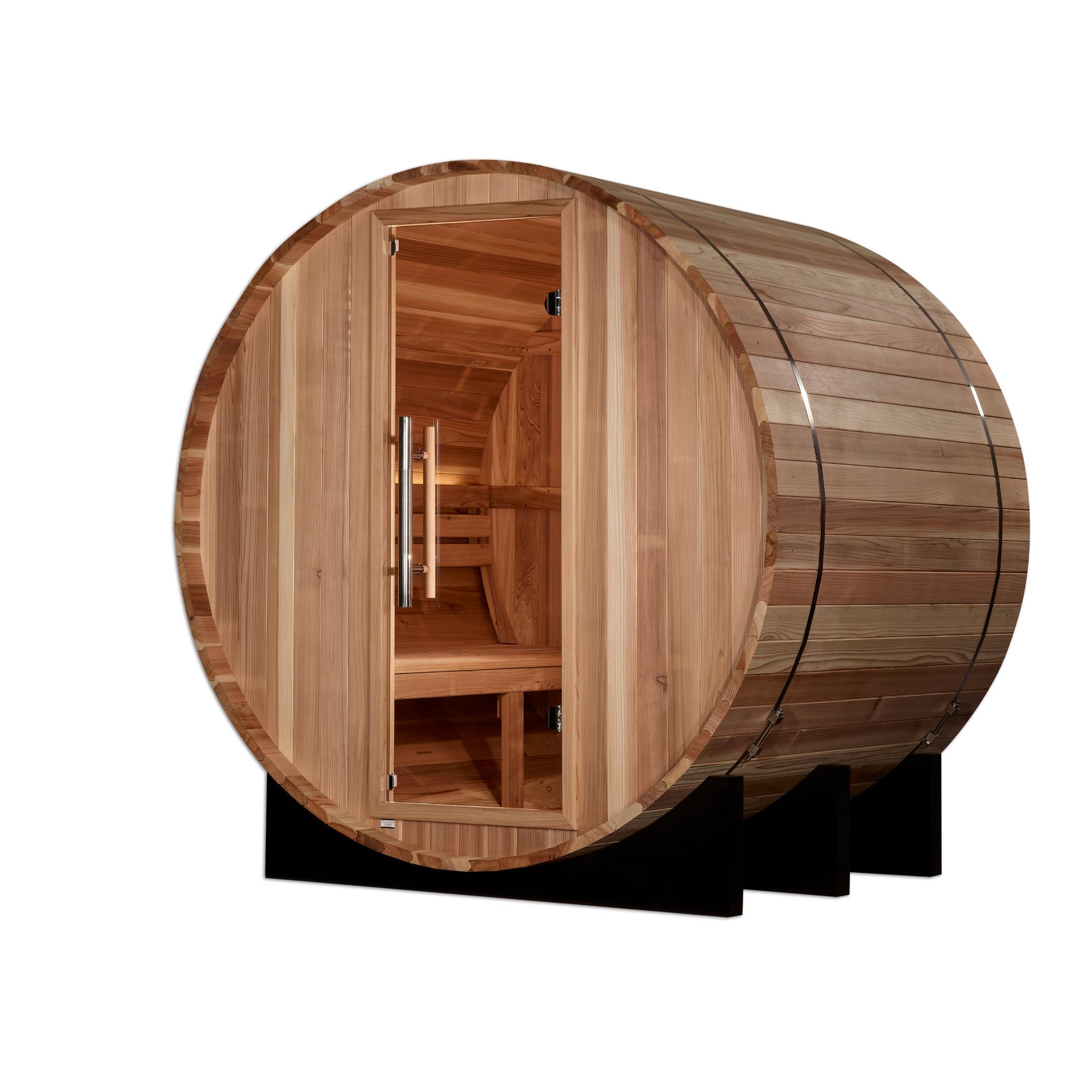 St. Moritz 2 Person Barrel Sauna