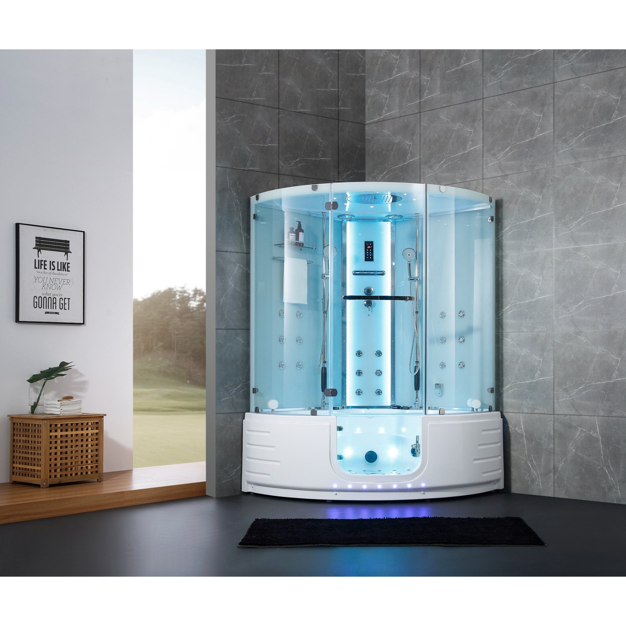 Platinum Comfort Steam Shower