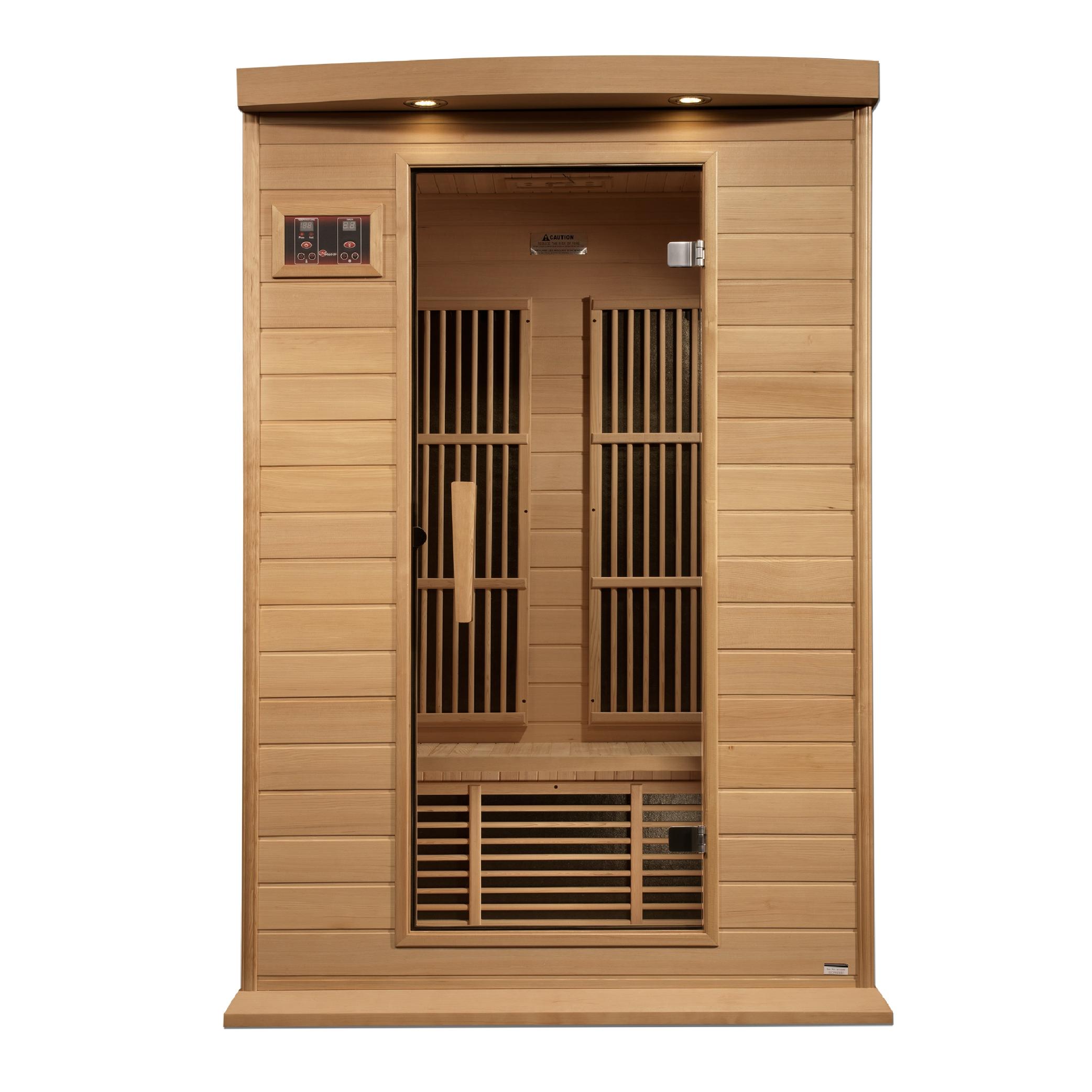 2-Person Near Zero EMF FAR Infrared Sauna