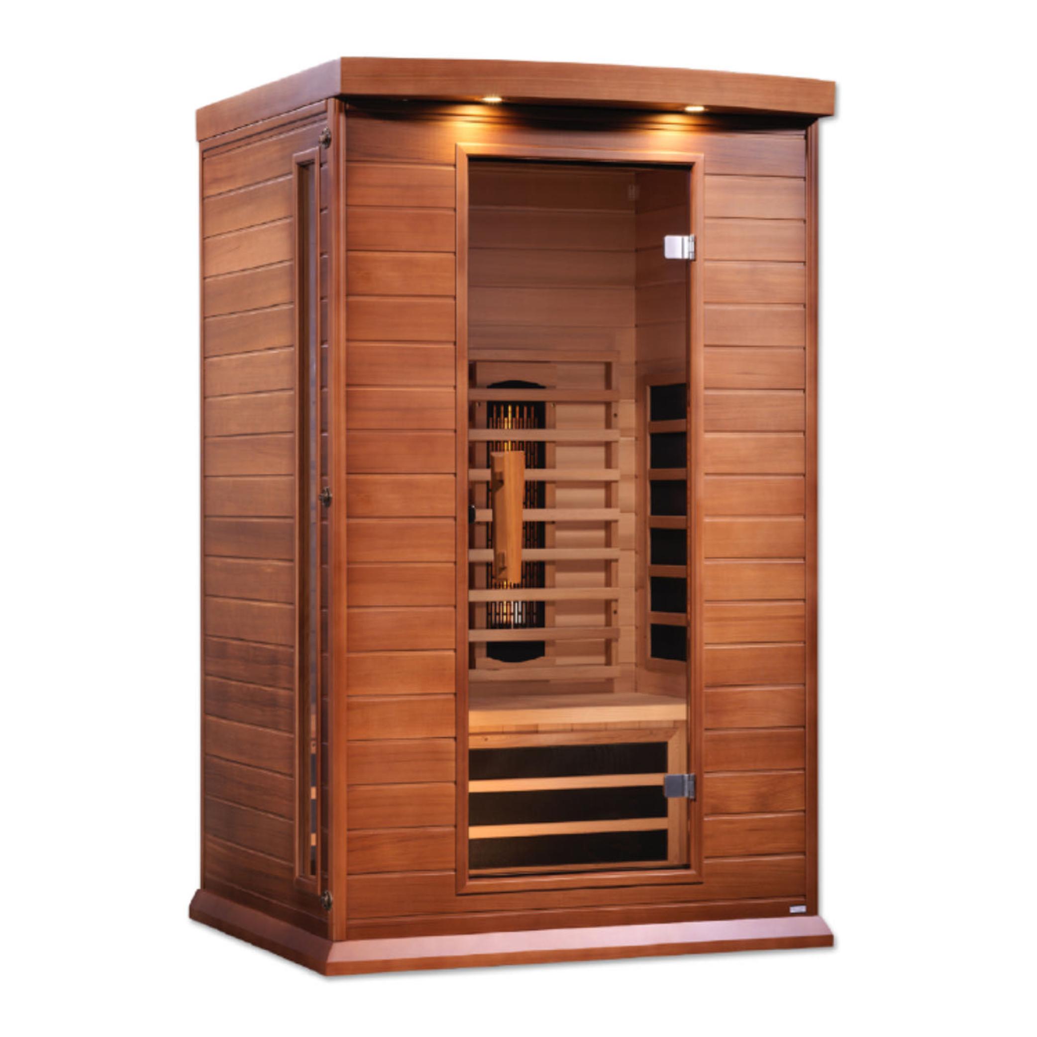 2-Person Full Spectrum Near Zero EMF FAR Infrared Sauna
