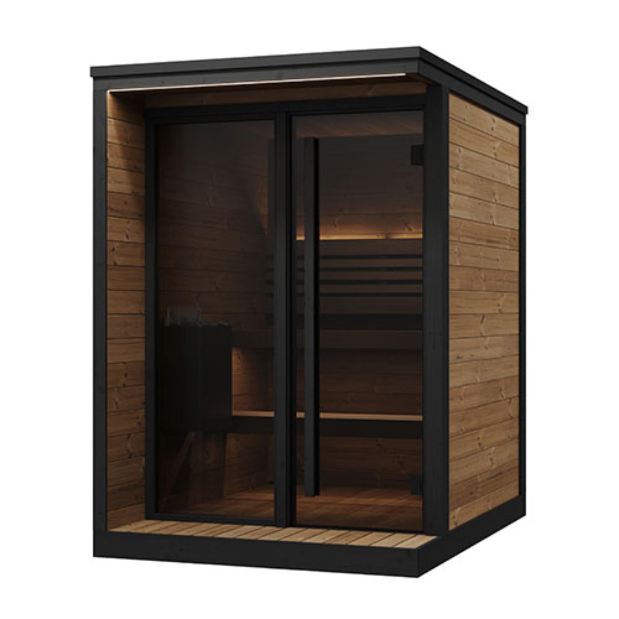 SaunaLife Model GL4 Premium Outdoor Sauna | 4 Persons