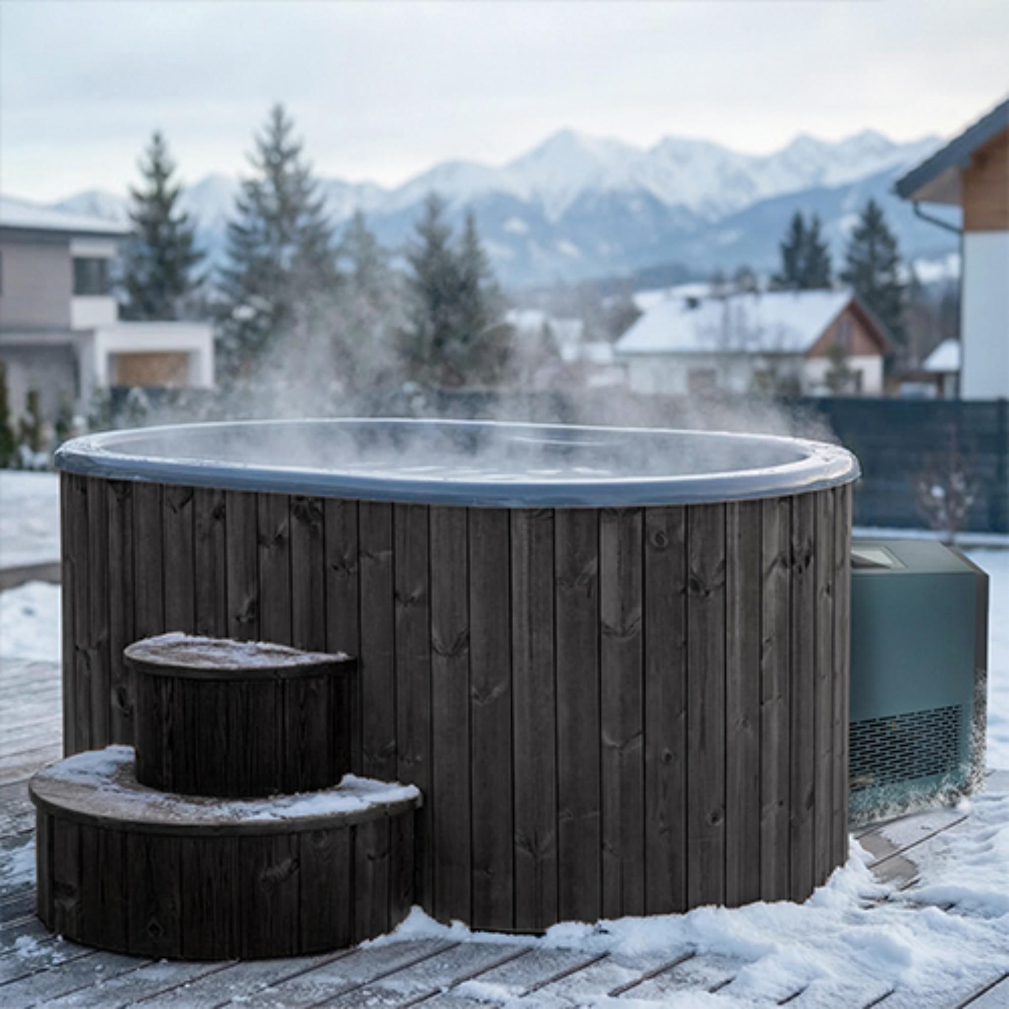 SaunaLife Model S2BC Premium Hot/Cold Immersion Tub | 2 Persons