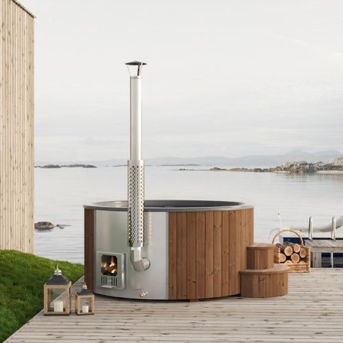 SaunaLife Model S6N Premium Hot Tub | Up to 7 Persons