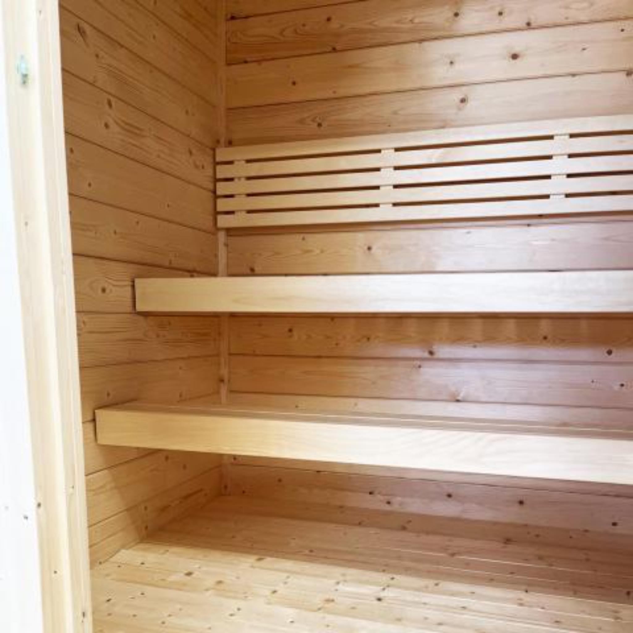 SaunaLife Model G2 Premium Outdoor Sauna | Up to 4 Persons