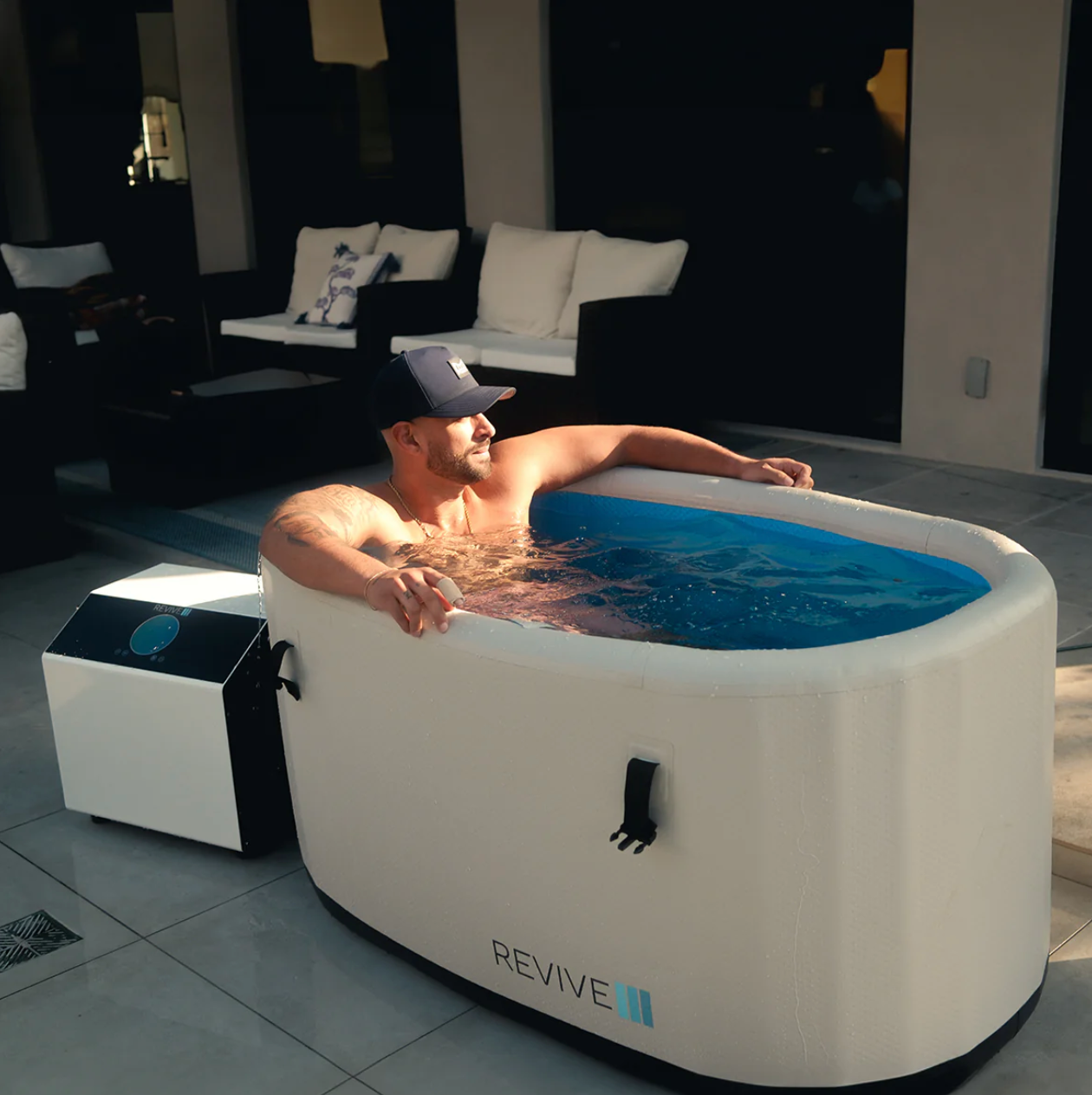 2 Person Traditional Sauna & Inflatable Plunge