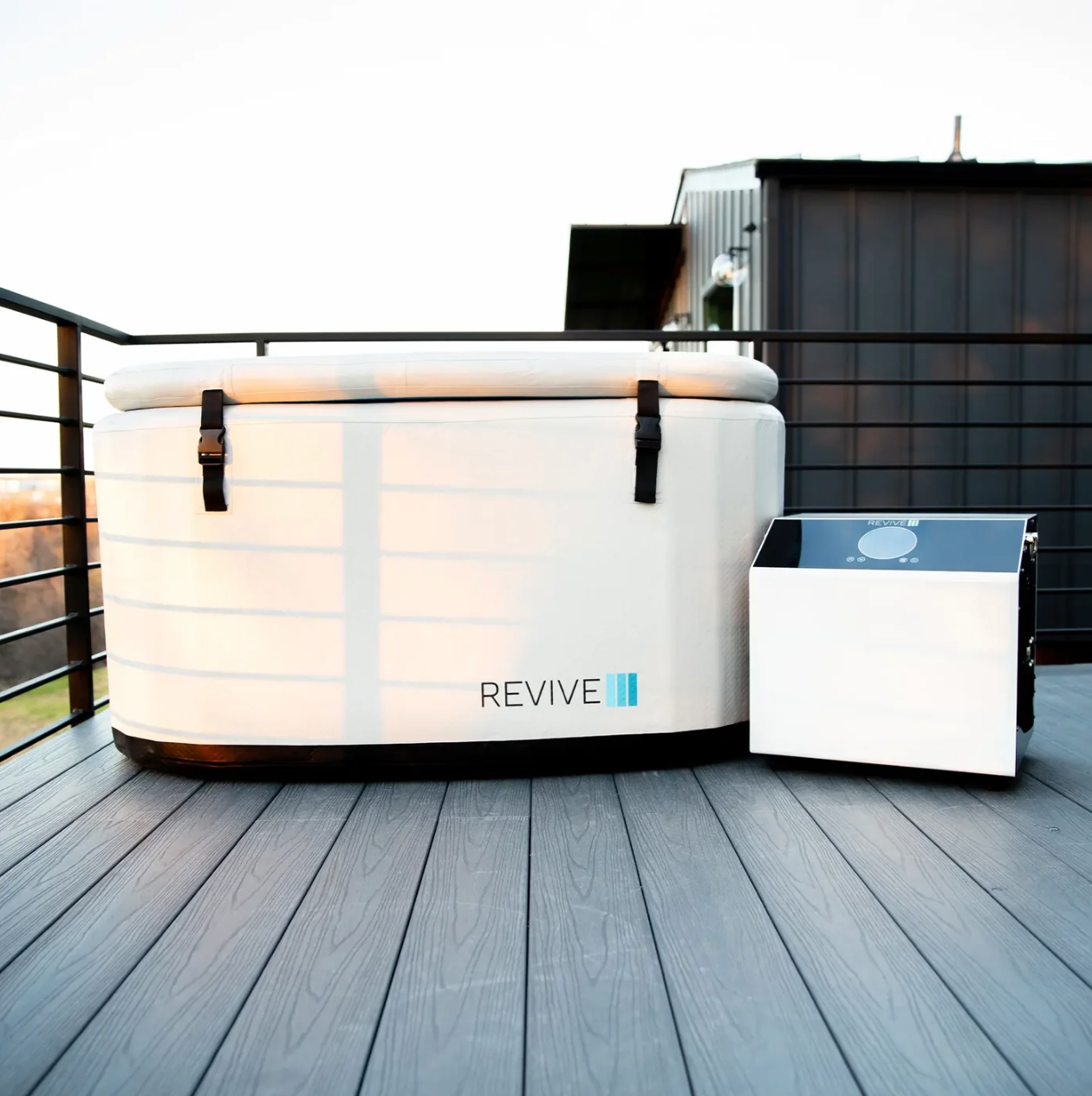 2 Person Traditional Sauna & Inflatable Plunge