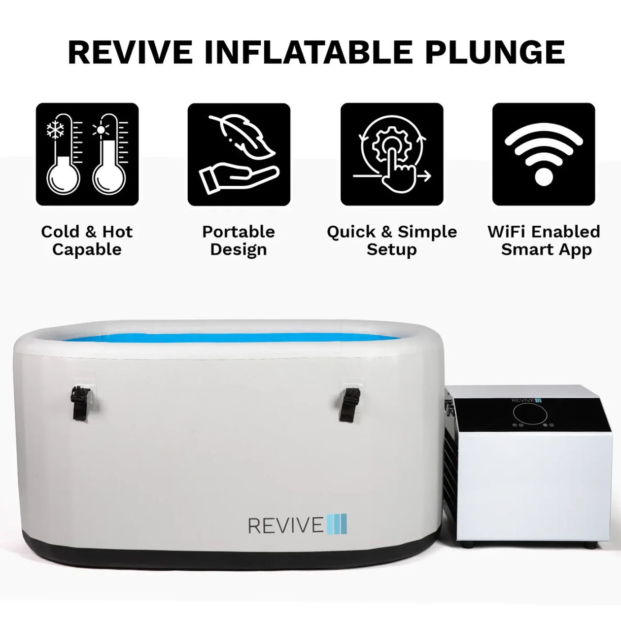 2 Person Traditional Sauna & Inflatable Plunge