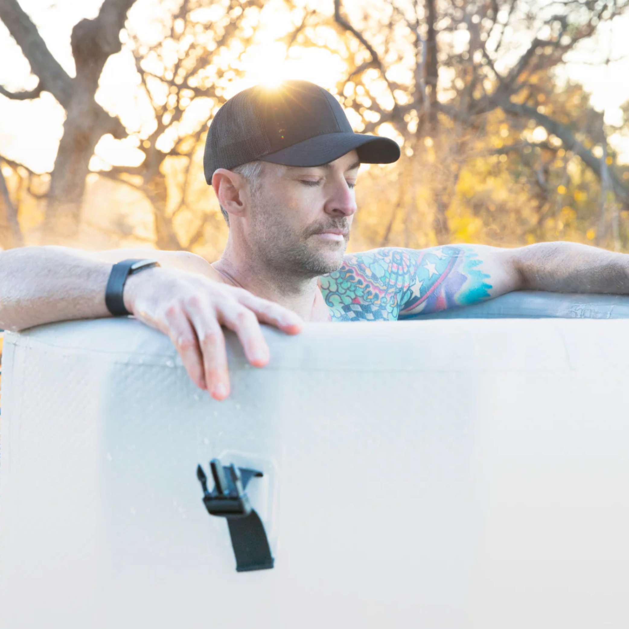 Inflatable Barrel Plunge