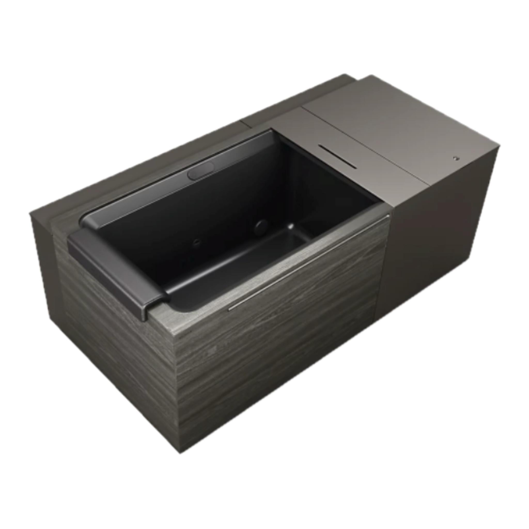 Kohler x Remedy Place K-35848 Ice Bath | 85-Gallon Cold/Hot Plunge Tub